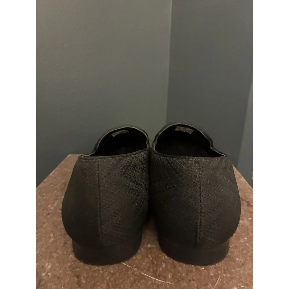 Steve Madden Men's Black Chevron Loafers‎ Size 11